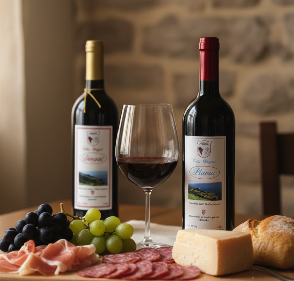 Wina Pelješac – rodzaje od Plavac Mali po białe Pošip i Rukatac